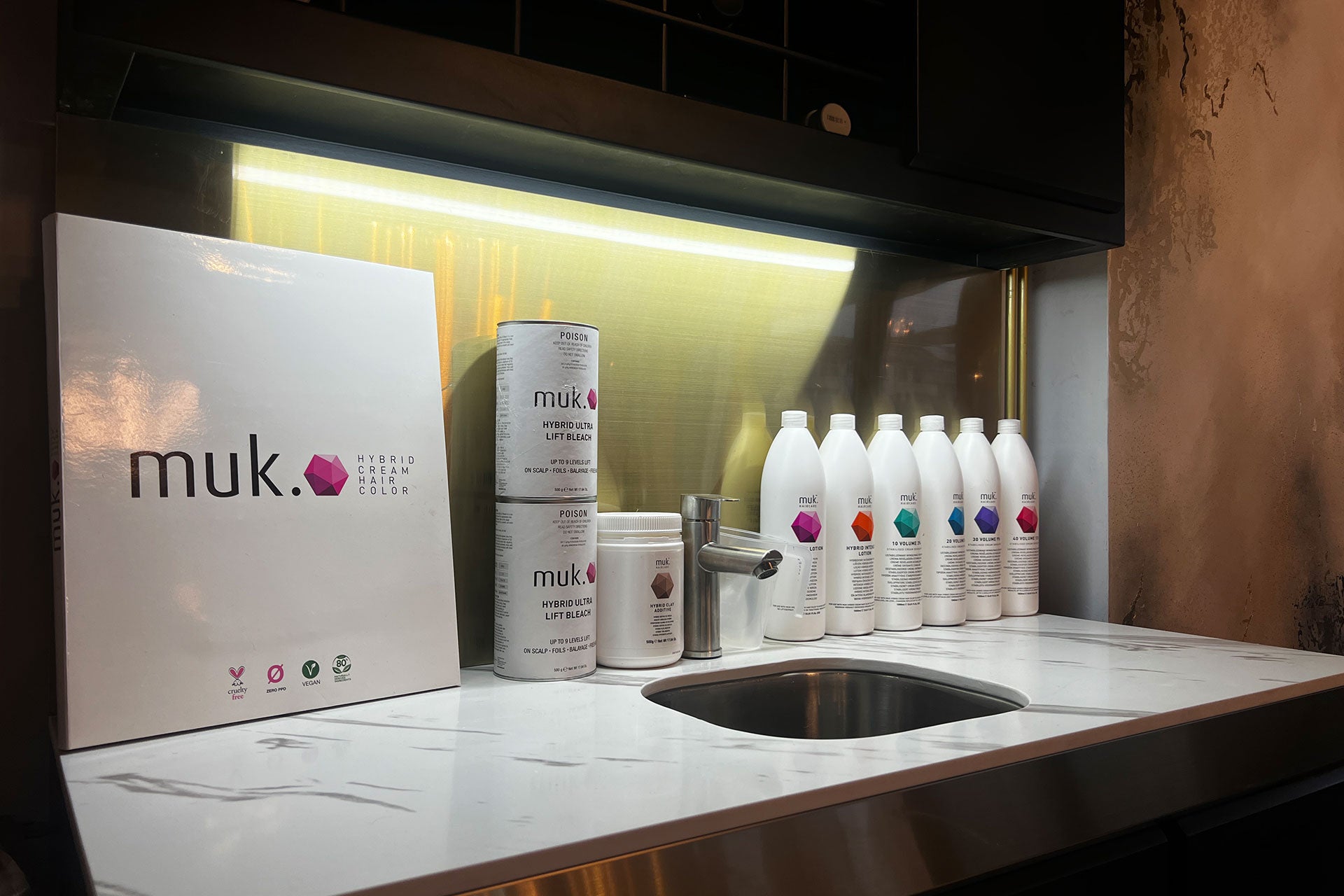 muk. hair colour
